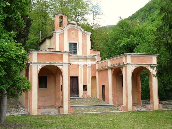 Pieve di Teco (IM), Santuario della Madonna dei Fanghi - Fonte: Wikipedia